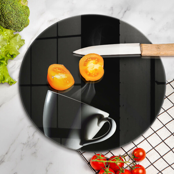 Deska kuchenna szklana Filiżanka herbaty