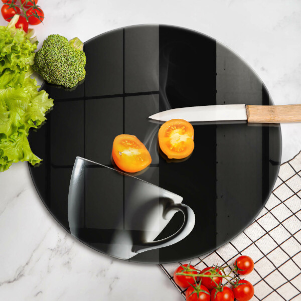 Deska kuchenna szklana Filiżanka herbaty