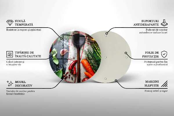 Deska kuchenna szklana Kuchnia jedzenie