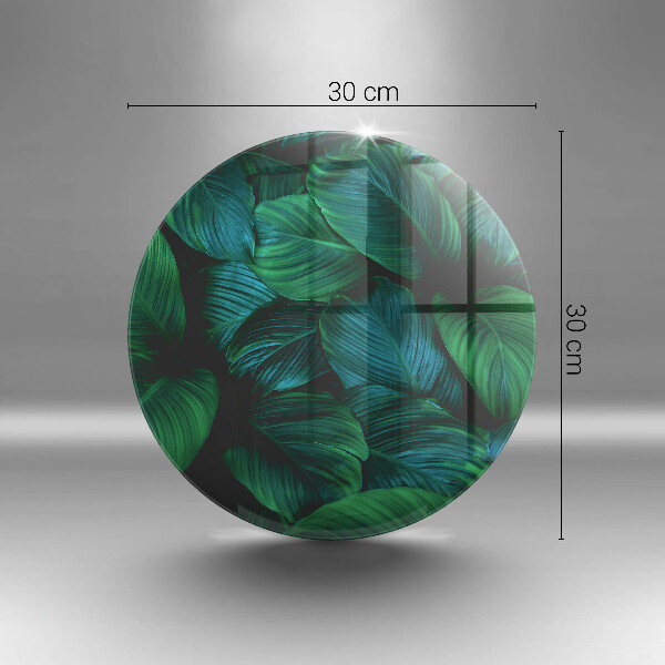 Deska kuchenna szklana Dżungla liście