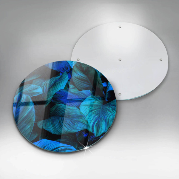 Deska kuchenna szklana Liście roślinność dżungli