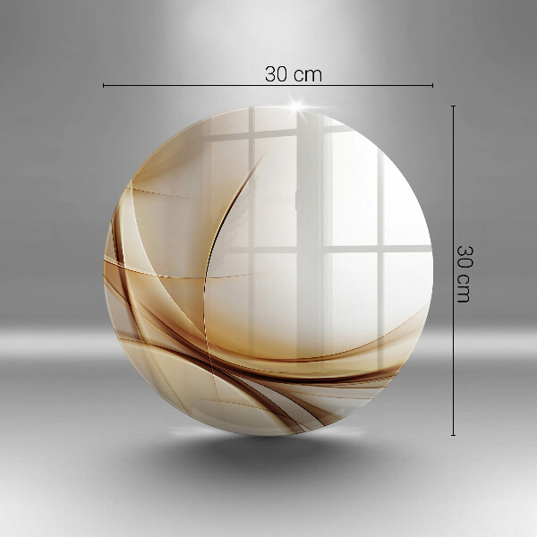 Deska kuchenna szklana Abstrakcja kształty