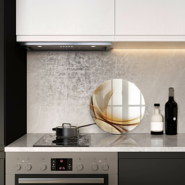 Deska kuchenna szklana Abstrakcja kształty