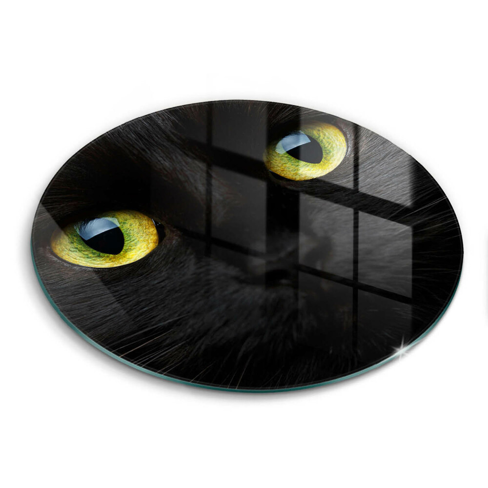 Deska kuchenna szklana Zwierzę kocie oczy