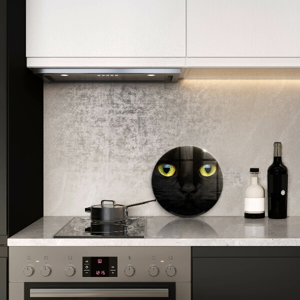 Deska kuchenna szklana Zwierzę kocie oczy