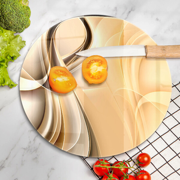 Deska kuchenna szklana Abstrakcja dym