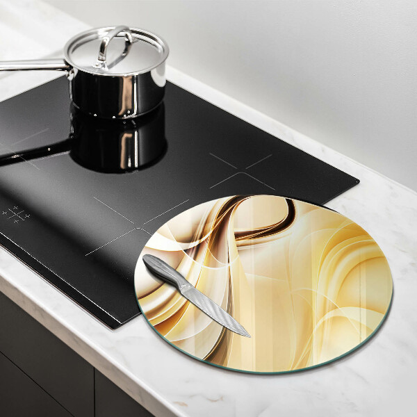 Deska kuchenna szklana Abstrakcja dym