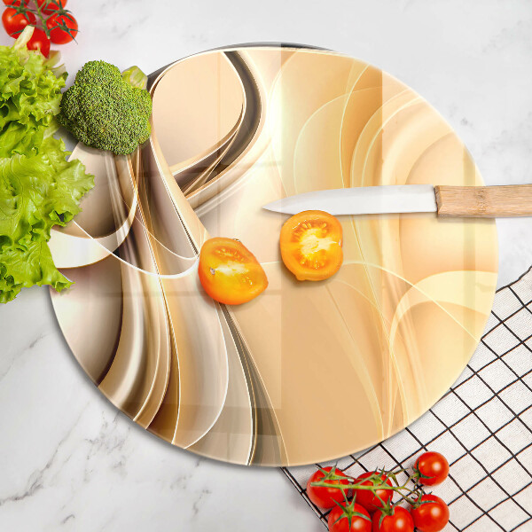 Deska kuchenna szklana Abstrakcja dym