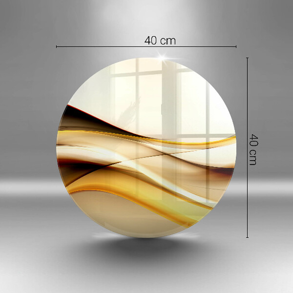 Deska kuchenna szklana Abstrakcja dym linie