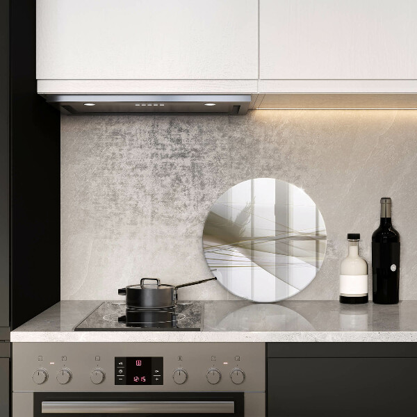 Deska kuchenna szklana Abstrakcja linie design