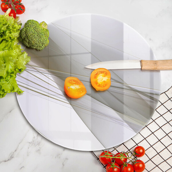 Deska kuchenna szklana Abstrakcja linie design