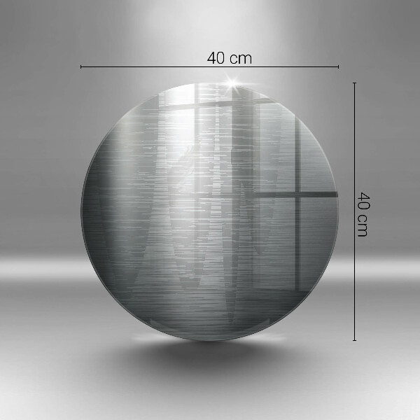 Deska kuchenna szklana Tekstura metal