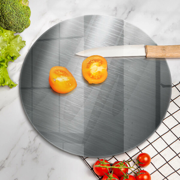 Deska kuchenna szklana Tekstura metal