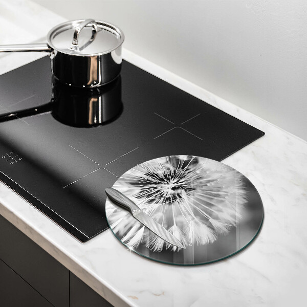 Deska kuchenna szklana Delikatny dmuchawiec