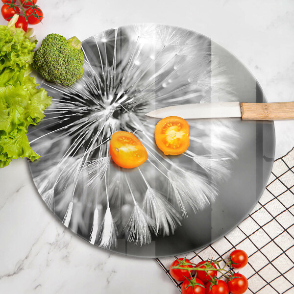 Deska kuchenna szklana Delikatny dmuchawiec