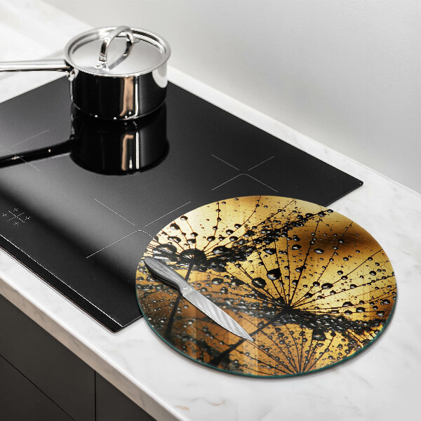 Deska kuchenna szklana Rosa i dmuchawce