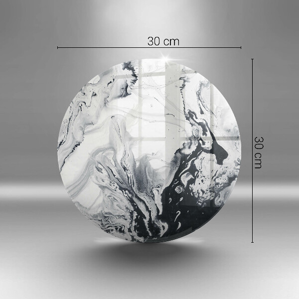 Deska kuchenna szklana Abstrakcja tusz