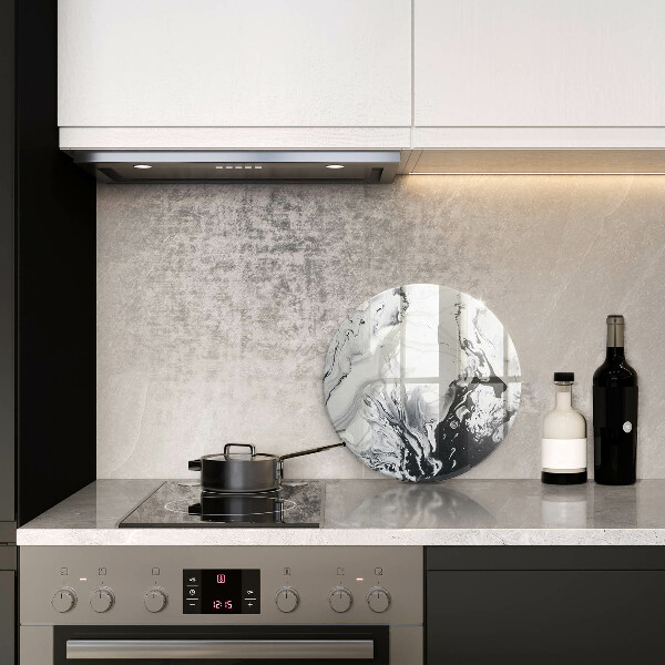 Deska kuchenna szklana Abstrakcja tusz