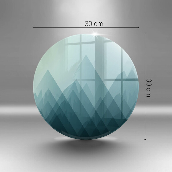 Deska kuchenna szklana Abstrakcyjne góry