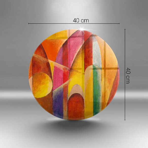 Deska kuchenna szklana Kolorowa abstrakcja