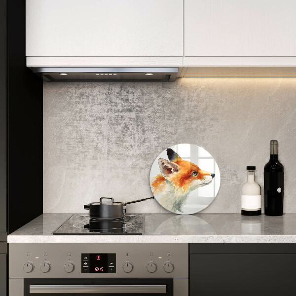 Deska kuchenna szklana Malowany lis