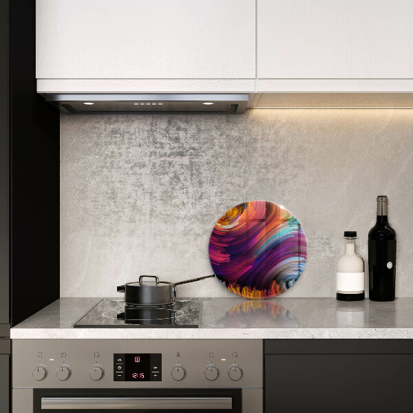 Deska kuchenna szklana Kolorowe pasemka