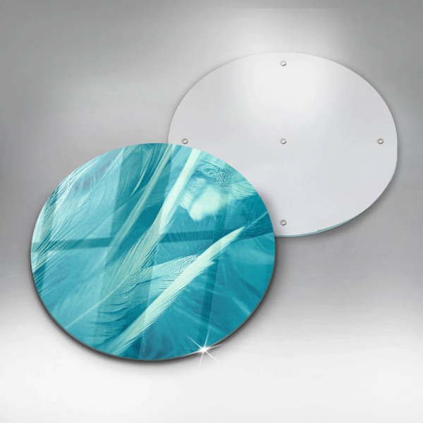 Deska kuchenna szklana Delikatne piórka