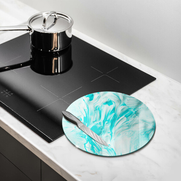 Deska kuchenna szklana Farby abstrakcja