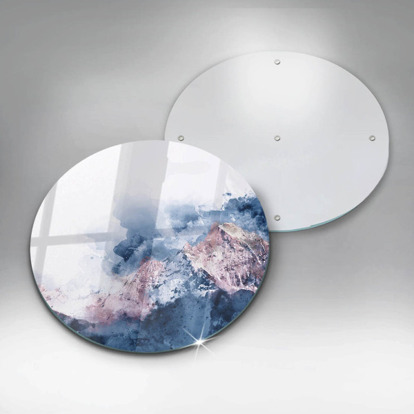 Deska kuchenna szklana Abstrakcja malowane góry