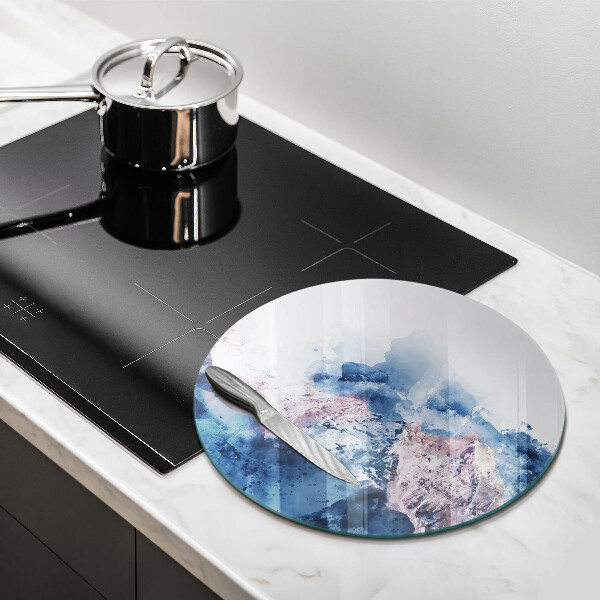 Deska kuchenna szklana Abstrakcja malowane góry