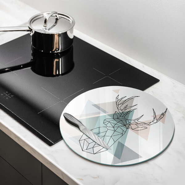 Deska kuchenna szklana Abstrakcyjny jeleń