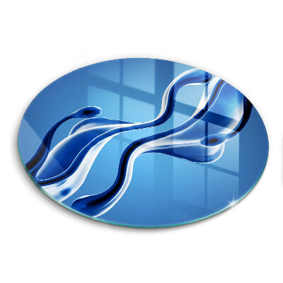 Szklana deska kuchenna Płynna abstrakcja