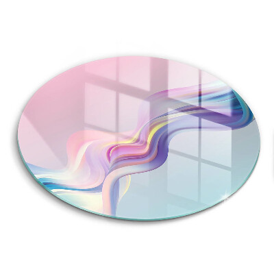 Szklana deska kuchenna Pastelowa abstrakcja