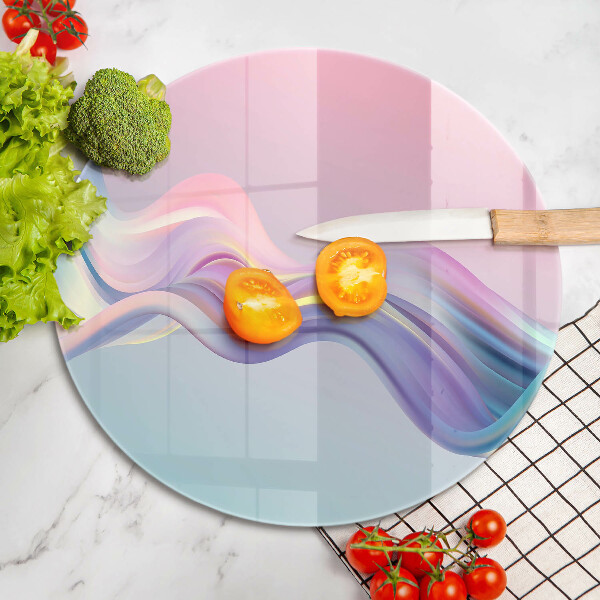 Szklana deska kuchenna Pastelowa abstrakcja