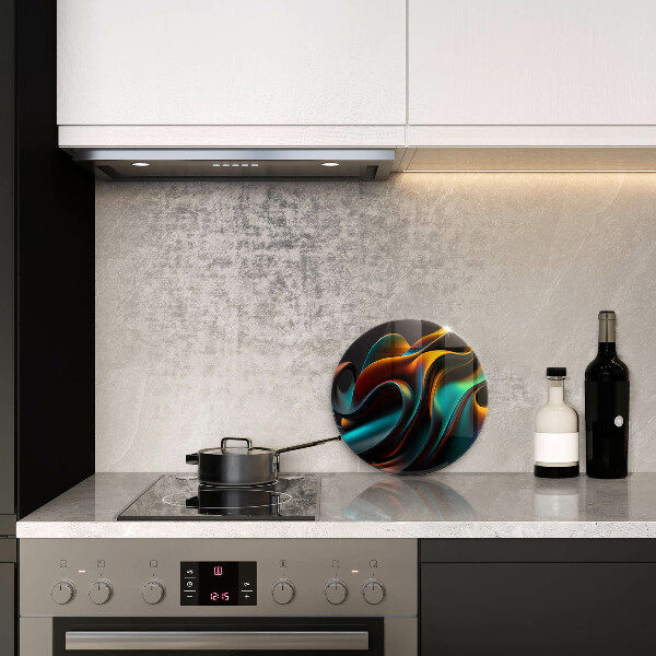 Deska kuchenna szklana Kolorowa abstrakcja