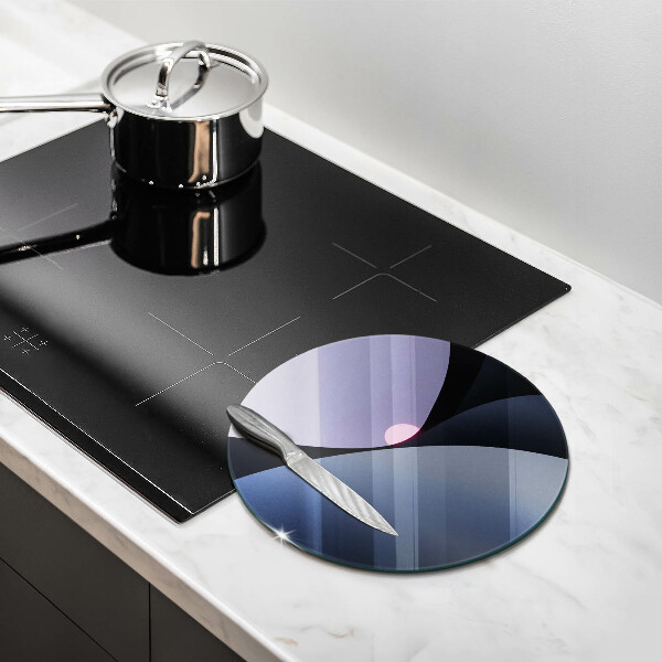 Deska kuchenna szklana Abstrakcja kształty