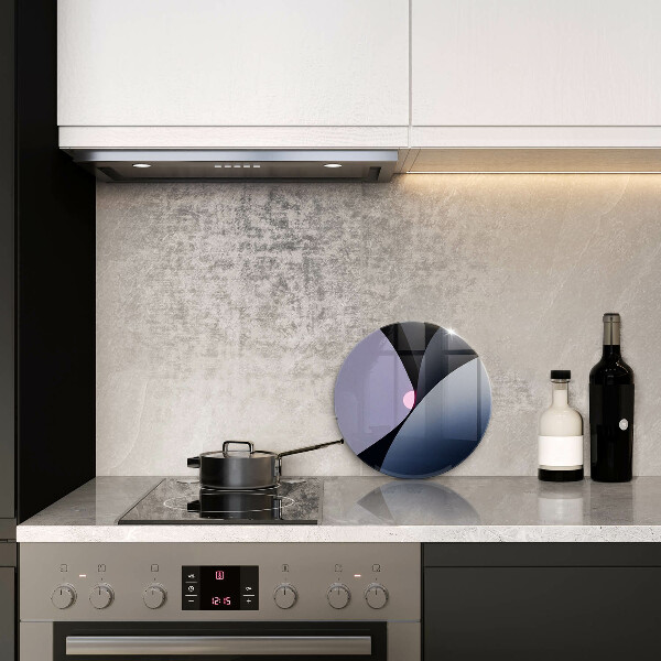 Deska kuchenna szklana Abstrakcja kształty