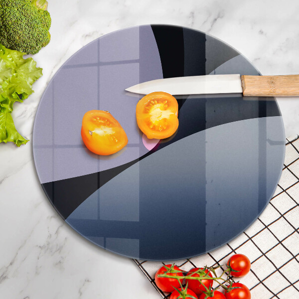 Deska kuchenna szklana Abstrakcja kształty