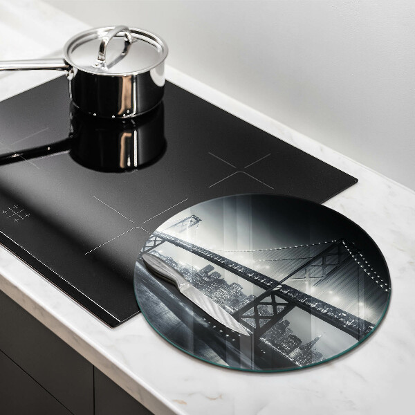 Deska kuchenna szklana Most Benjamina Franklina