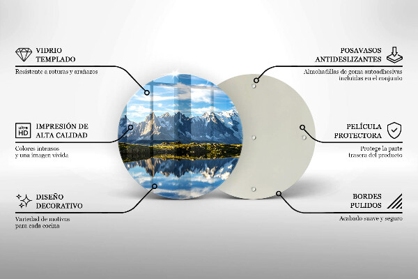 Deska kuchenna szklana Górski pejzaż