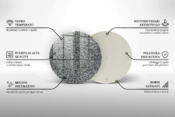 Deska kuchenna szklana Tekstura kamienia