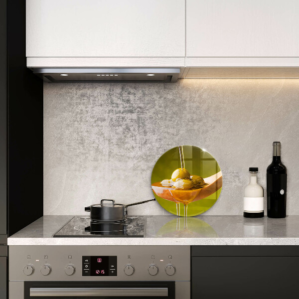 Deska kuchenna szklana Oliwa i oliwki