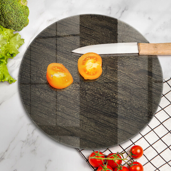 Deska kuchenna szklana Tekstura drewna kora