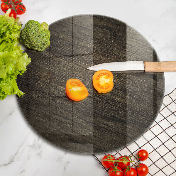 Deska kuchenna szklana Tekstura drewna kora