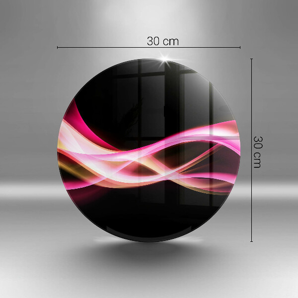 Deska kuchenna szklana Abstrakcja neonowy dym