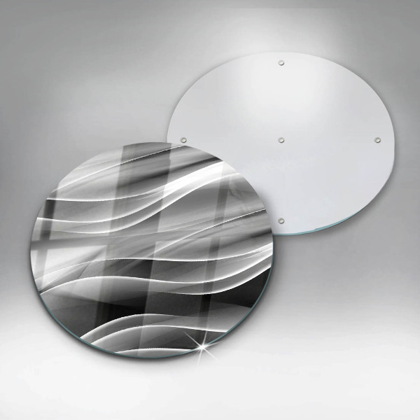 Deska kuchenna szklana Abstrakcja linie dymu