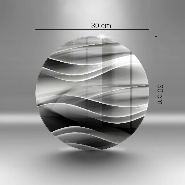Deska kuchenna szklana Abstrakcja linie dymu