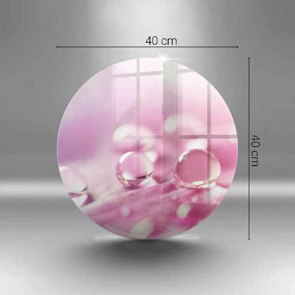 Deska kuchenna szklana Rosa płatki kwiatów