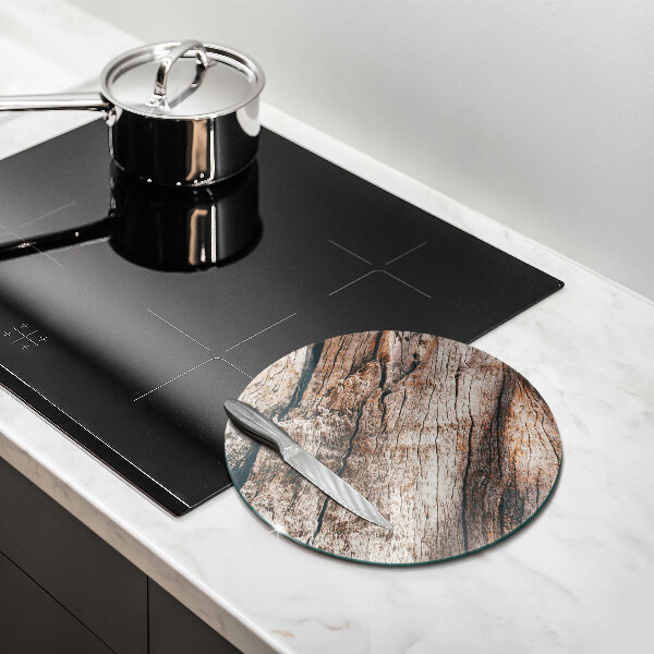 Deska kuchenna szklana Struktura drewna