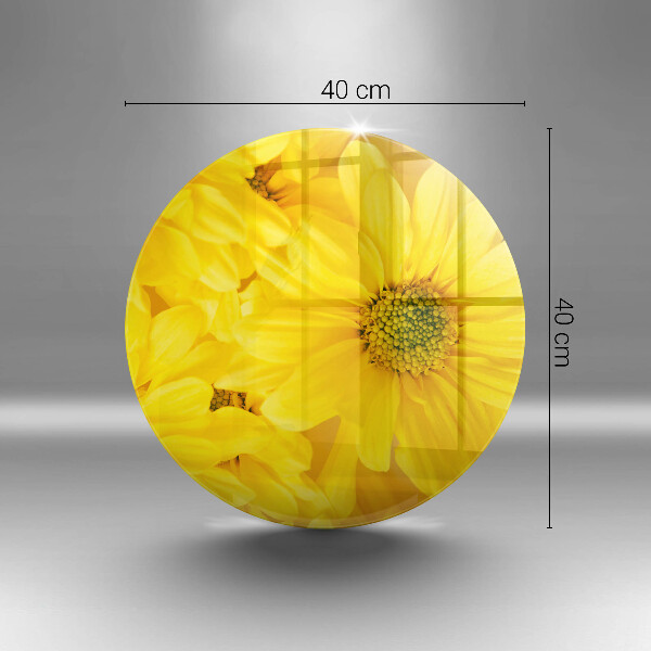 Deska kuchenna szklana Kwiaty płatki